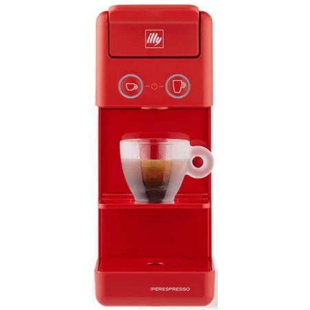 Espresor Illy Francis-Francis! Y3.3, 0.75 l, capsule, Rosu + 14 capsule IPSO