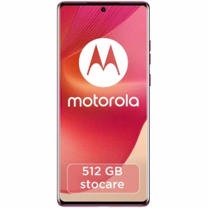Telefon mobil Motorola Edge 50 fusion, 12GB RAM, 512GB, 5G, Hot Pink
