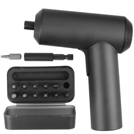 Set surubelnita electirica Xiaomi Mijia DZN4019TW, 12 biti, 2000 mAh (3.6V), LED, Negru