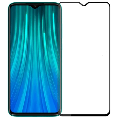 Folie de protectie tempered glass Xiaomi Redmi Note 8T / Note 8 Full Face Neagra