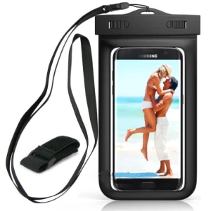 Husa subacvatica Waterproof impermeabila pentru telefon (Universal) , Prindere brat sau gat