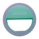 Selfie Ring Light Verde - lumina portabila smartphone