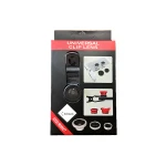 Kit Lentile Foto 3-in-1 Fisheye EDMAN, Wide Angle si Macro pentru telefon/tableta, Negru1064