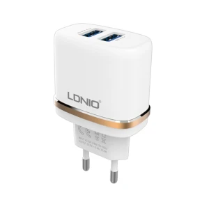 Incarcator Priza Double USB 2.4A LDNIO DL-AC52