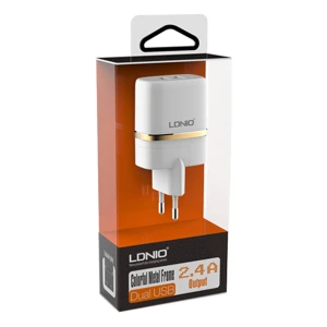 Incarcator Priza Double USB 2.4A LDNIO DL-AC52