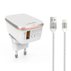 Incarcator Priza LDNIO Design Special A1204Q, USB 2.4 A Micro