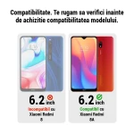 Folie Sticla Full Cover Premium pentru Xiaomi Redmi 8 & Redmi 8A, 5D, Full Glue, Negru