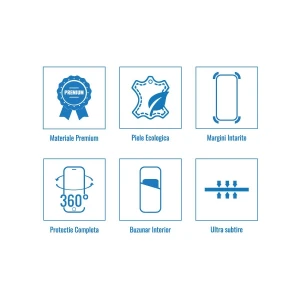Husa Carte Slim Nillkin Qin (Piele Eco) pentru Samsung Galaxy A10, Negru