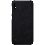 Husa Carte Slim Nillkin Qin (Piele Eco) pentru Samsung Galaxy A10, Negru