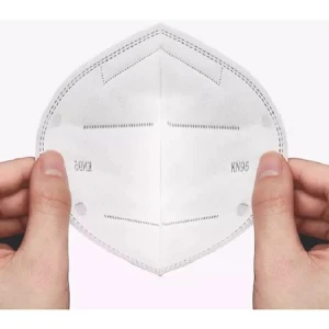 Set 5 bucati Masca Protectie Respiratorie KN95, Clasificare Filtrare FFP2, 5 straturi