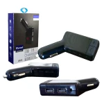 Incarcator auto cu functie de modulator FM, 2 X USB