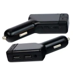 Incarcator auto cu functie de modulator FM, 2 X USB