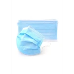 Set masti de unica folosinta, Polipropilena, Albastru, 3 straturi, 50 bucati