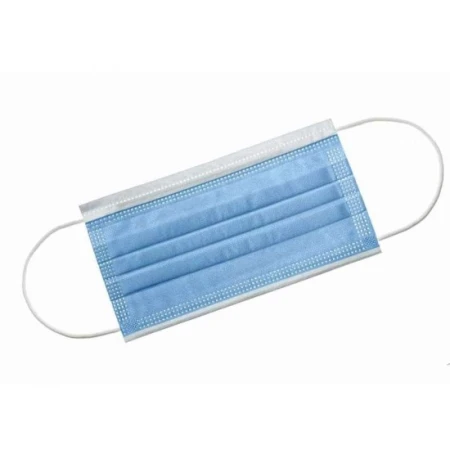 Set 50 bucati masti de protectie faciala, 3 straturi/pliuri cu elastic, din Poliamida