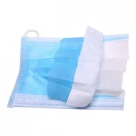 Set 50 bucati masti de protectie faciala, 3 straturi/pliuri cu elastic, din Poliamida