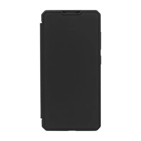 Husa Carte Dux Ducis Skin X pentru Samsung Galaxy A51, Antisoc, Negru