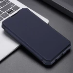 Husa Carte Dux Ducis Skin X pentru Samsung Galaxy A51, Antisoc, Albastru