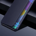 Husa Carte Dux Ducis Skin X pentru Samsung Galaxy A51, Antisoc, Albastru