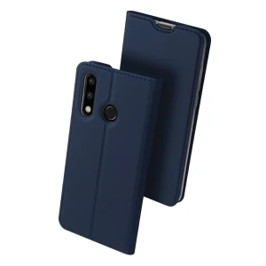 Husa Carte Dux Ducis Anti Amprenta pentru Huawei P30 Lite, Navy
