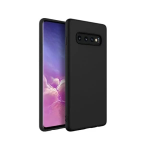 Husa originala X-Level Thin Membrane, silicon, Samsung S10 Plus, negru