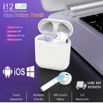 Casti Wireless Bluetooth 5.0 Airpods Inpods i12 White