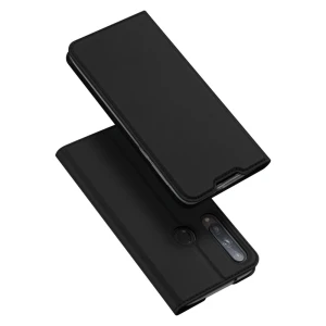 Husa Carte Dux Ducis Skin Pro, pentru Huawei P40 Lite E, Negru