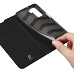 Husa Carte Dux Ducis Skin Pro, pentru Huawei P40 Lite E, Negru