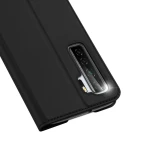 Husa Carte Dux Ducis Skin Pro, pentru Huawei P40 Lite E, Negru