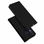 Husa Carte Dux Ducis Anti Amprenta pentru Samsung Galaxy A20e, Negru