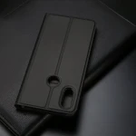 Husa Carte Dux Ducis Skin Pro pentru Huawei P Smart (2019) & Honor 10 Lite, Negru