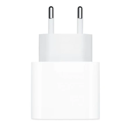 Adaptor priza Fast Charge Apple 18W cu cablu de date USB-C, Lightning