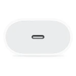 Adaptor priza Fast Charge Apple 18W cu cablu de date USB-C, Lightning