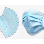 Masti de protectie de unica folosinta , 3 straturi, 3 pliuri, set 50 bucati