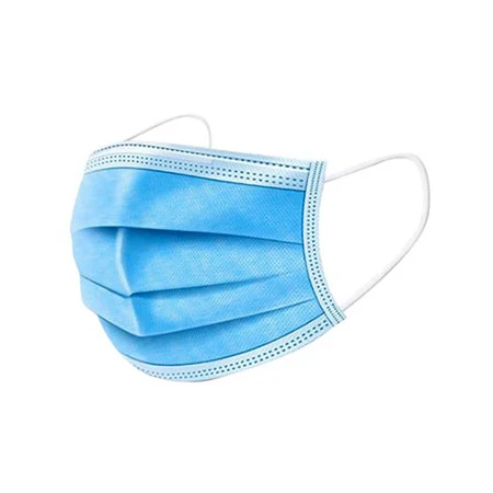 Set 50 bucati Masti faciale, de protectie, de unica folosinta din 3 straturi