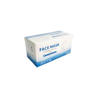 Set 50 de bucati Masti de unica folosinta, 3 straturi, Promerco