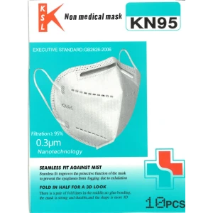 Masca de protectie , KN95 , set 10 buc.