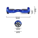 Husa Rucsac impermeabil negru pentru hoverboard MOBI
