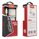 Incarcator retea cu cablu iPhone 5/5S Ldnio, alb