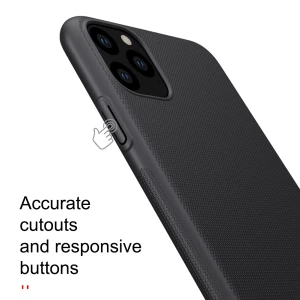 Husa de protectie compatibila cu Iphone 11 Pro Super Frosted Nillkin Neagra
