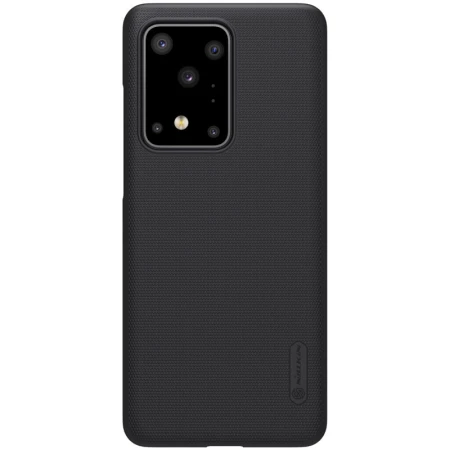 Husa protectie spate din plastic texturat, pentru Samsung Galaxy S20 Ultra- Nillkin Frosted Shield-Black