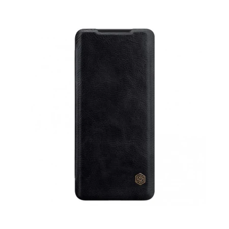 Husa Premium Flip Cover Nillkin Qin Compatibila Cu Samsung Galaxy S20 Ultra Negru
