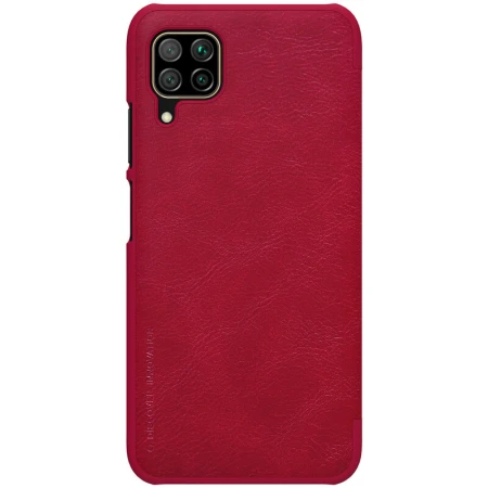 Husa tip carte Nillkin Qin pentru Huawei P40 Lite-Red
