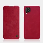 Husa tip carte Nillkin Qin pentru Huawei P40 Lite-Red