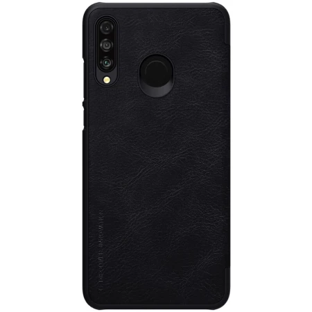Husa tip carte Nillkin Qin pentru Huawei P30 lite, negru