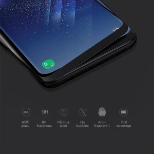 Folie sticla Nillkin 3D CP Max pentru Samsung Galaxy S9 Negru