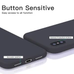 SET Husa iPhone X / XS, X-Level, Ultra Thin, Ultra Soft, Negru Mat + Folie Joyshell