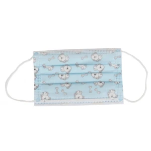 Set 50 bucati Masti de Unica Folosinta pentru Protectie, 3 Straturi, 3 Pliuri cu Elastic pentru copii