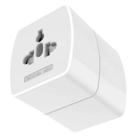 Adaptor priza universal pentru calatorie, alb