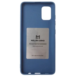 Husa silicon TPU Molan Cano Hana SF (Soft Feeling) bleumarin pentru Samsung Galaxy A51 (SM-A515F)