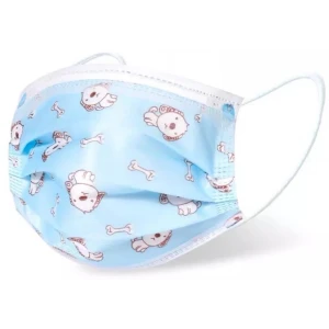 Set 50 bucati Masti faciale, de unica folosinta, nesterile pentru copii Blue